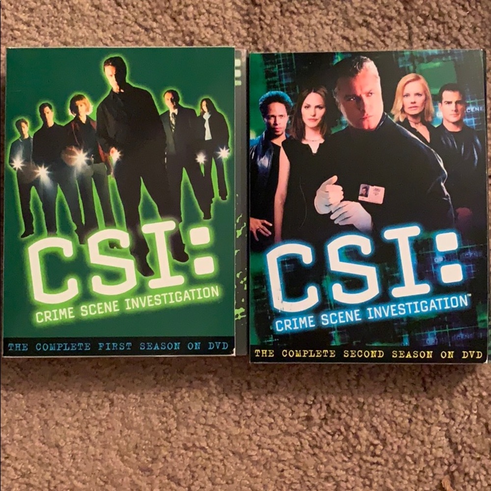 CSI season 1 & 2